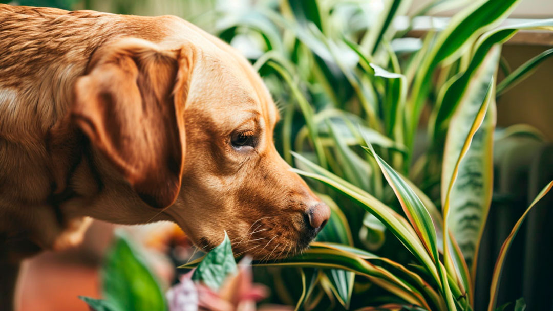 plantas tóxicas para perros